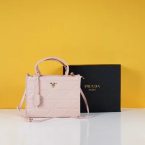 Handbag Symbol Medium Sized Tote Bag With Og Box & Dust Bag Pink